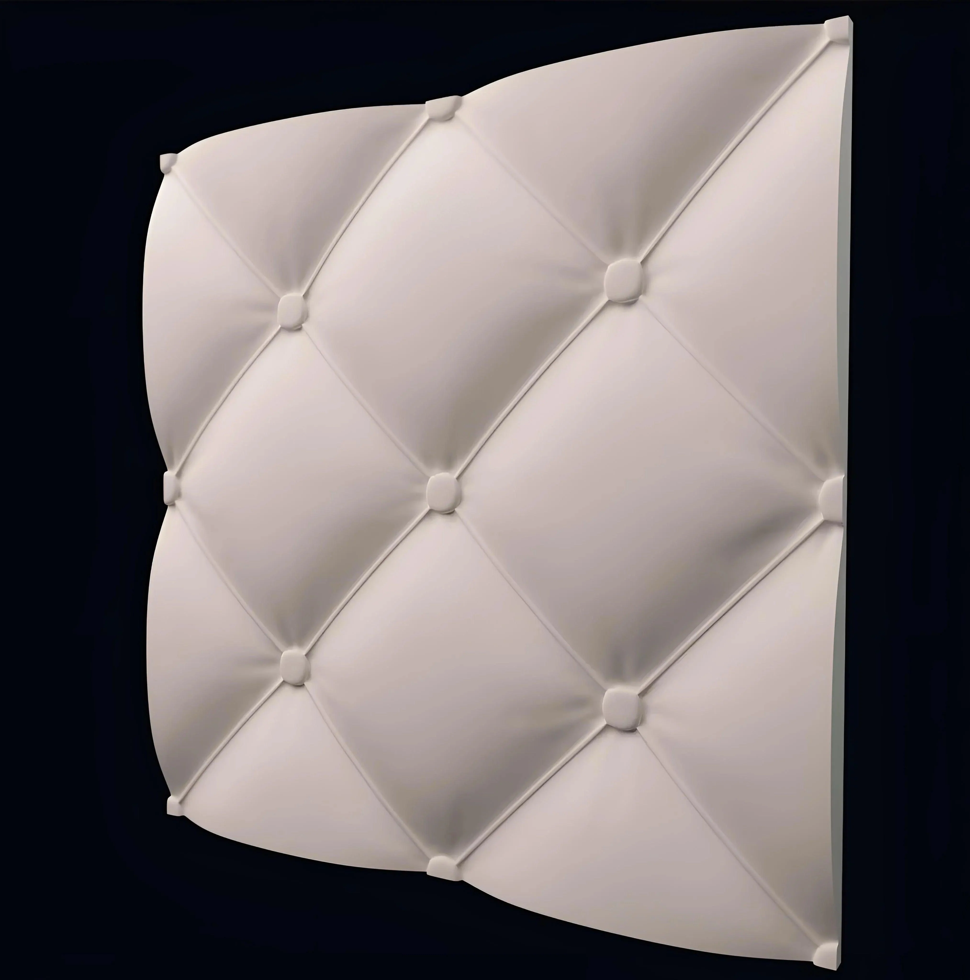 GYPSUM 3D WALL PANEL | BUTTON 0099