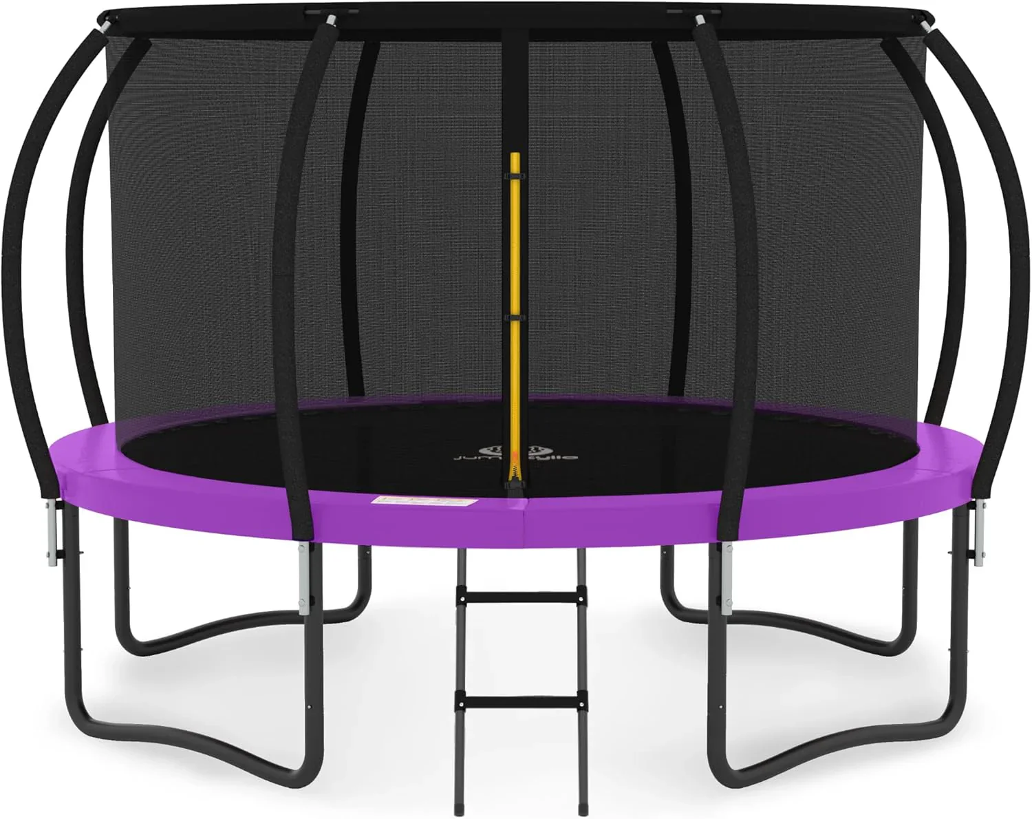 JUMPZYLLA trambulin 244 cm, 305 cm, 366 cm, 427 cm, 457 cm, 488 cm védőhálóval – szabadidős trambulinok létrával és rozsdagátló bevonattal, ASTM tanúsítvánnyal rendelkező kültéri trambulin gyerekeknek