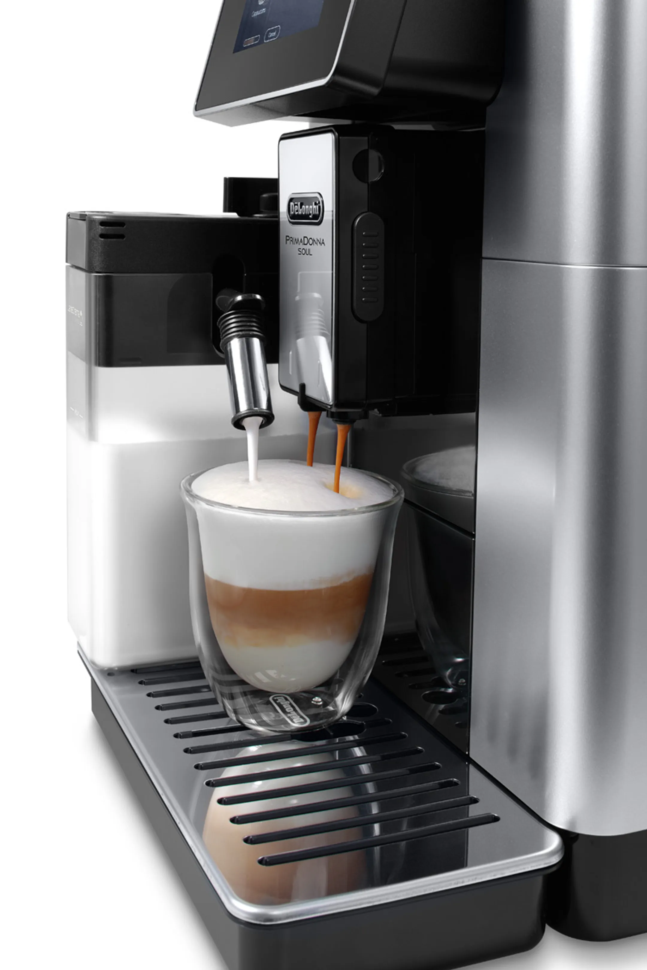 De'Longhi Volautomatische Espressomachine PrimaDonna Soul ECAM610.55.SB