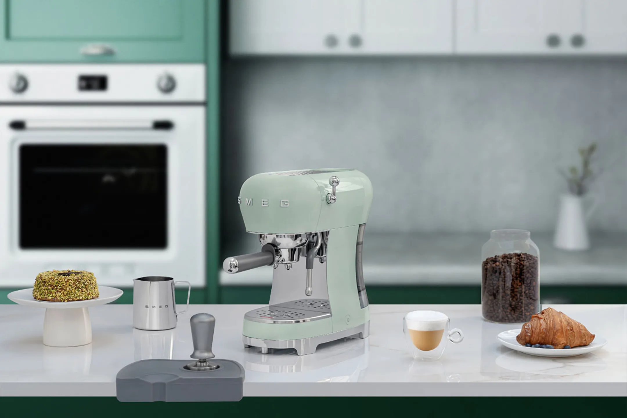 Smeg Espressomachine ECF02PGEU