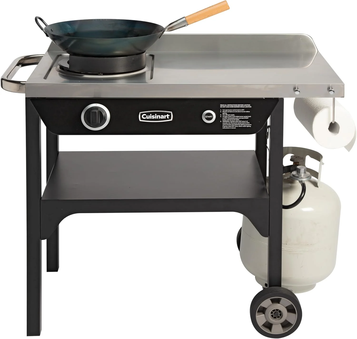 Cuisinart kerti wok állomás 50 000 BTU égővel és 14