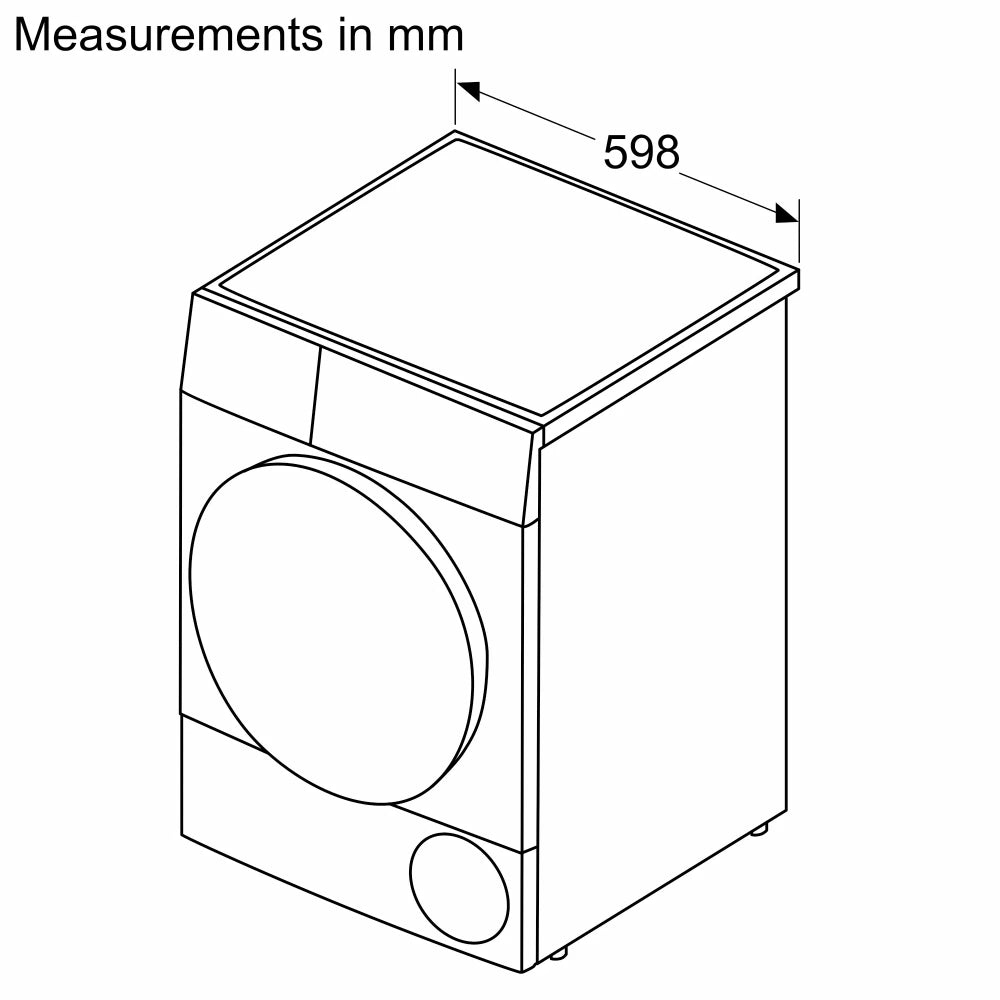 Bosch Series 6 9kg Heat Pump Tumble Dryer - Cast Iron Grey | WQG245R1GB