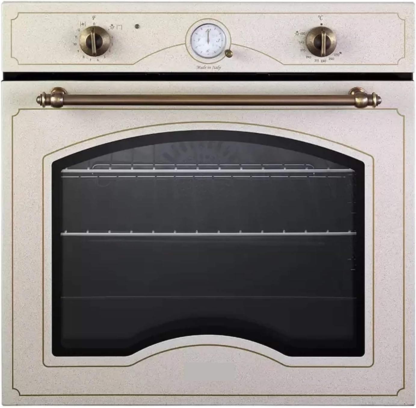 CGV9LAV - Forno a gas, multifunzione, 71 litri, colore Avena, Classe energetica A