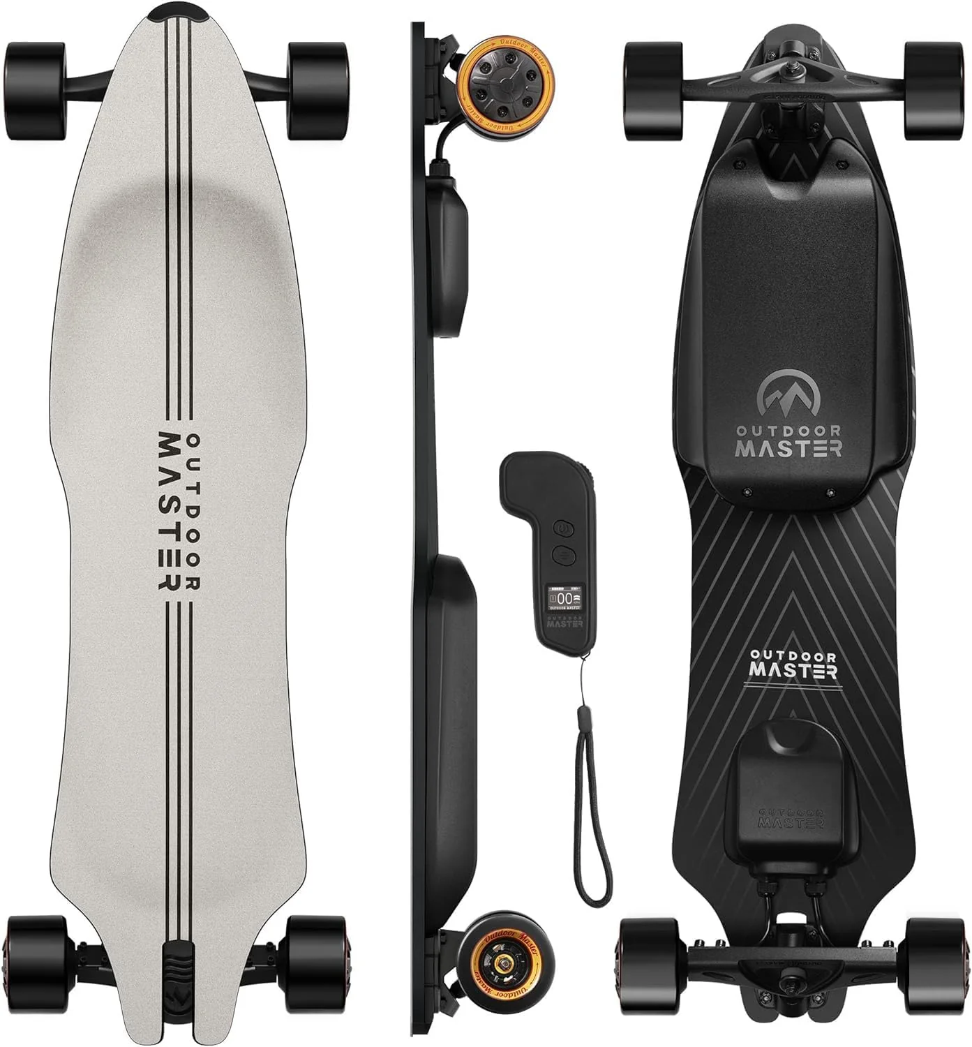 Caribou Electric Skateboard – 32 MPH, 26 Mile Range, Dual 1000W Motors, Longboard for Adults & Teens, 6-Month Warranty