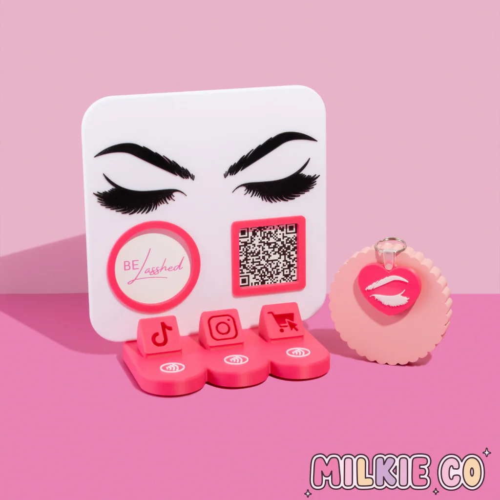 Lash Artist NFC Keychain