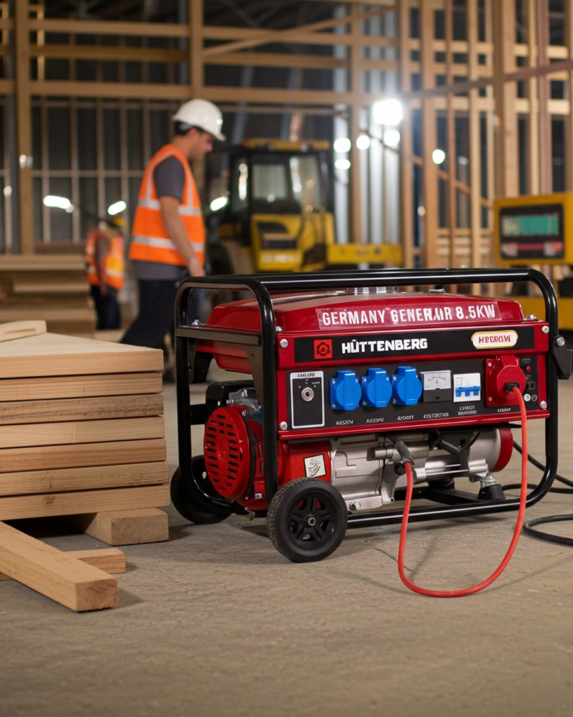 Generatore Di Corrente 8500W 8,5KW (220/380v) Silenzioso