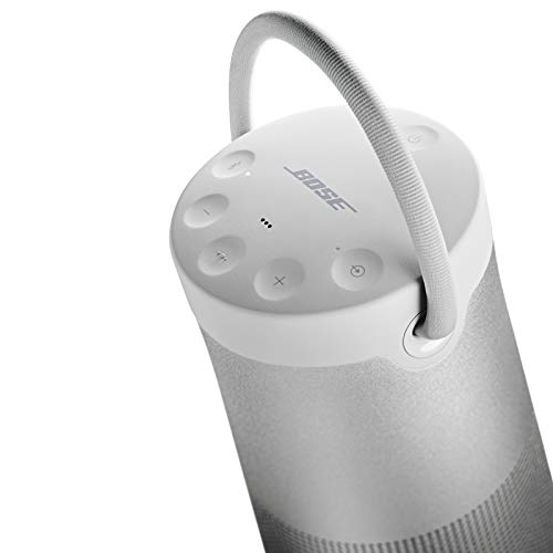 Bose Diffusore SoundLink Revolve  II Bluetooth portatile: Diffusore wireless resistente all'acqua con batteria a lunga durata, Argento : Elettronica