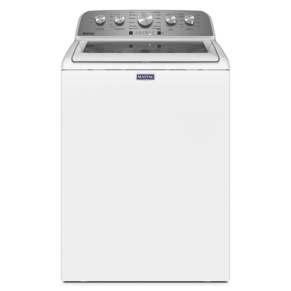 2025 4.8 cu. ft. Top Load Washer with Extra Power Boost, White – MVW5430MW