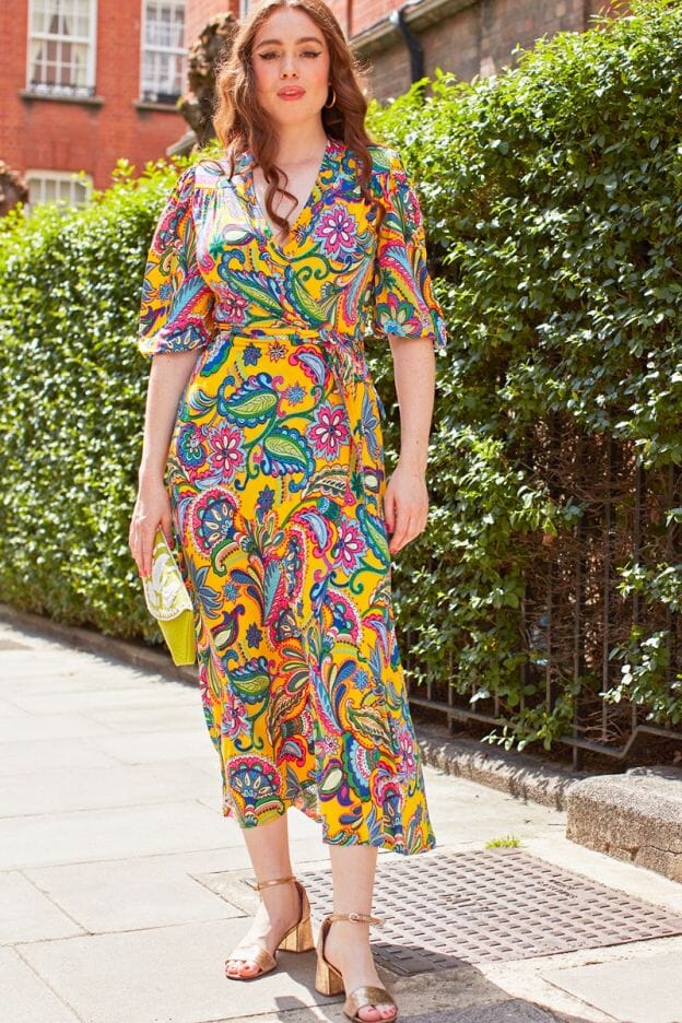 Ella Carrie Wrap Dress