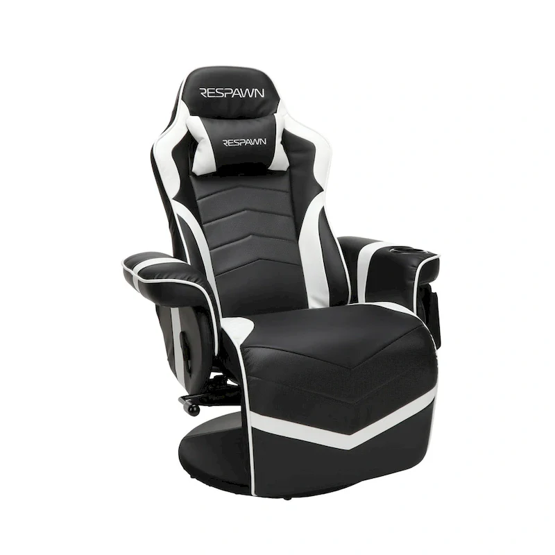 Gaming Recliner - Reclining Gaming Chair with Footrest