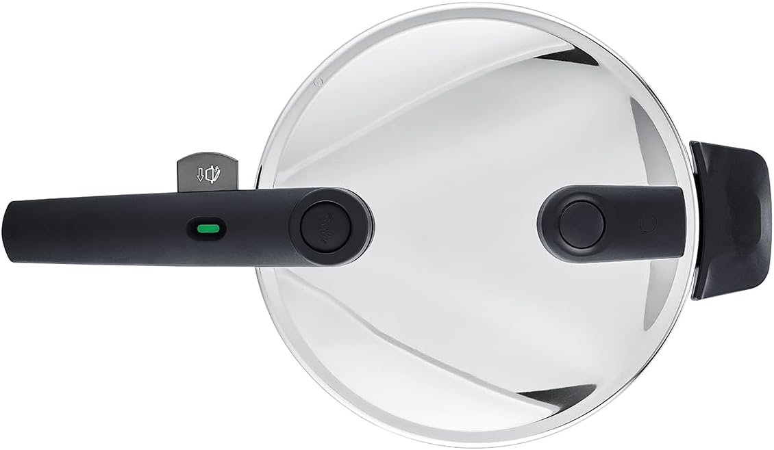 Fissler Vitaquick/Schnellkochtopf-Set, 3-teilig (1 Schnellkochtopf 4,5 L + 1 Schnell-Bratpfanne 2,5 L - Ø 22 cm) – Induktion