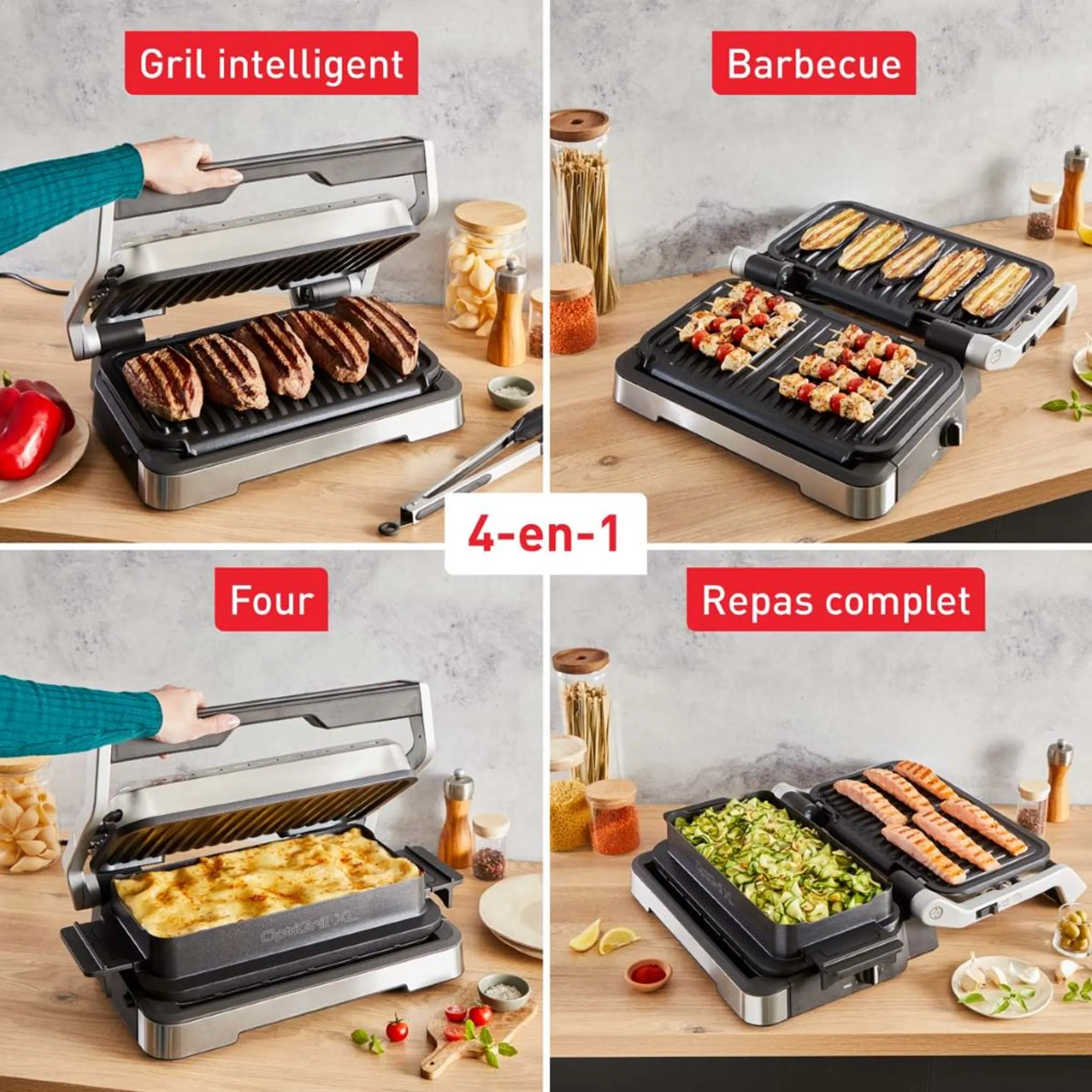 Tefal OptiGrill XL 4-in-1 YY5283FB