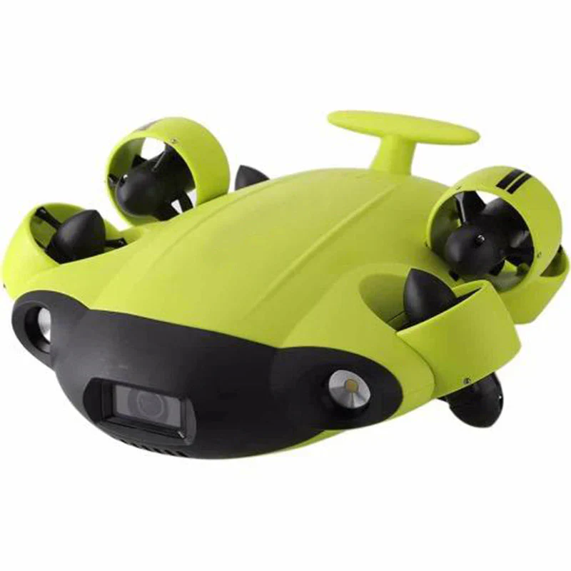 V6 4K UHD Underwater Drone with 328ft Depth, 162° Wide-Angle Lens, 6 Thrusters & 4000-Lumen Lights