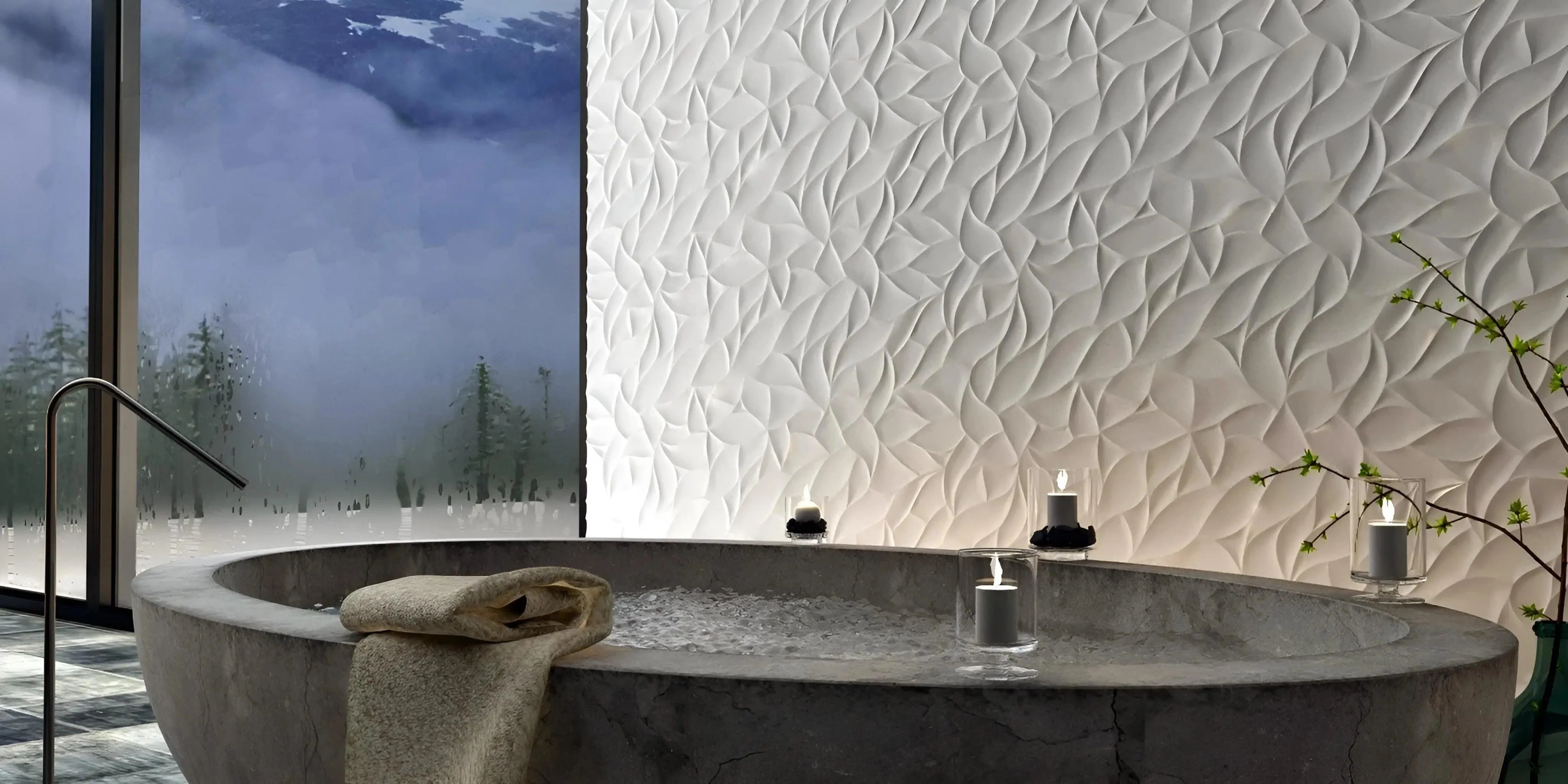 GYPSUM 3D WALL PANEL | FOLIUM 0147