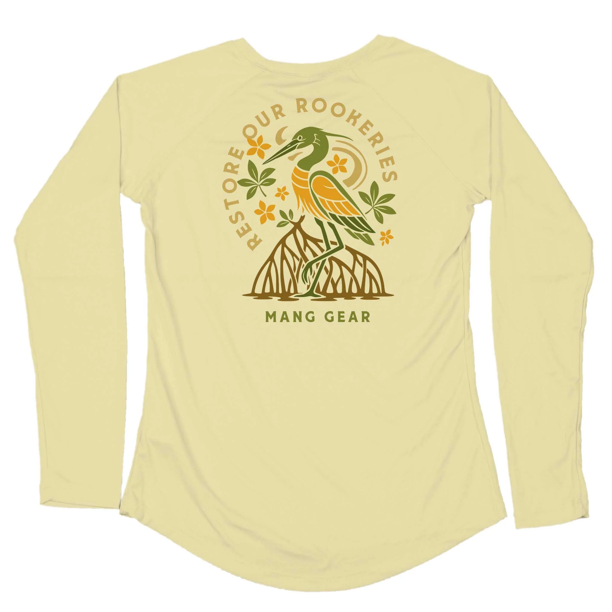 Restore Our Rookeries Heron - Women's - LS