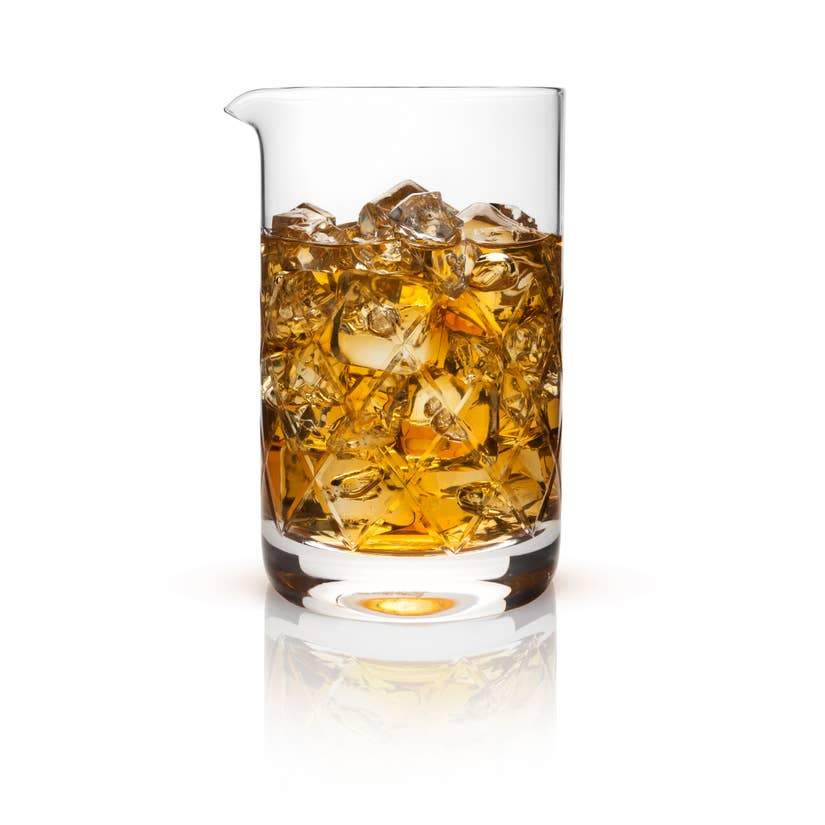 Extra Large Crystal Mixing Glass