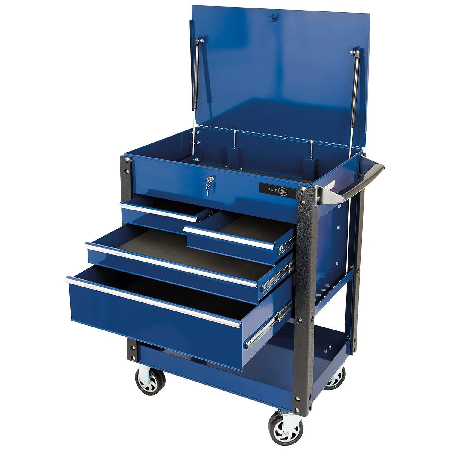 Jet JTC-30194  ~  30 Inch X 19 Inch 4 Drawer Service Cart Heavy Duty