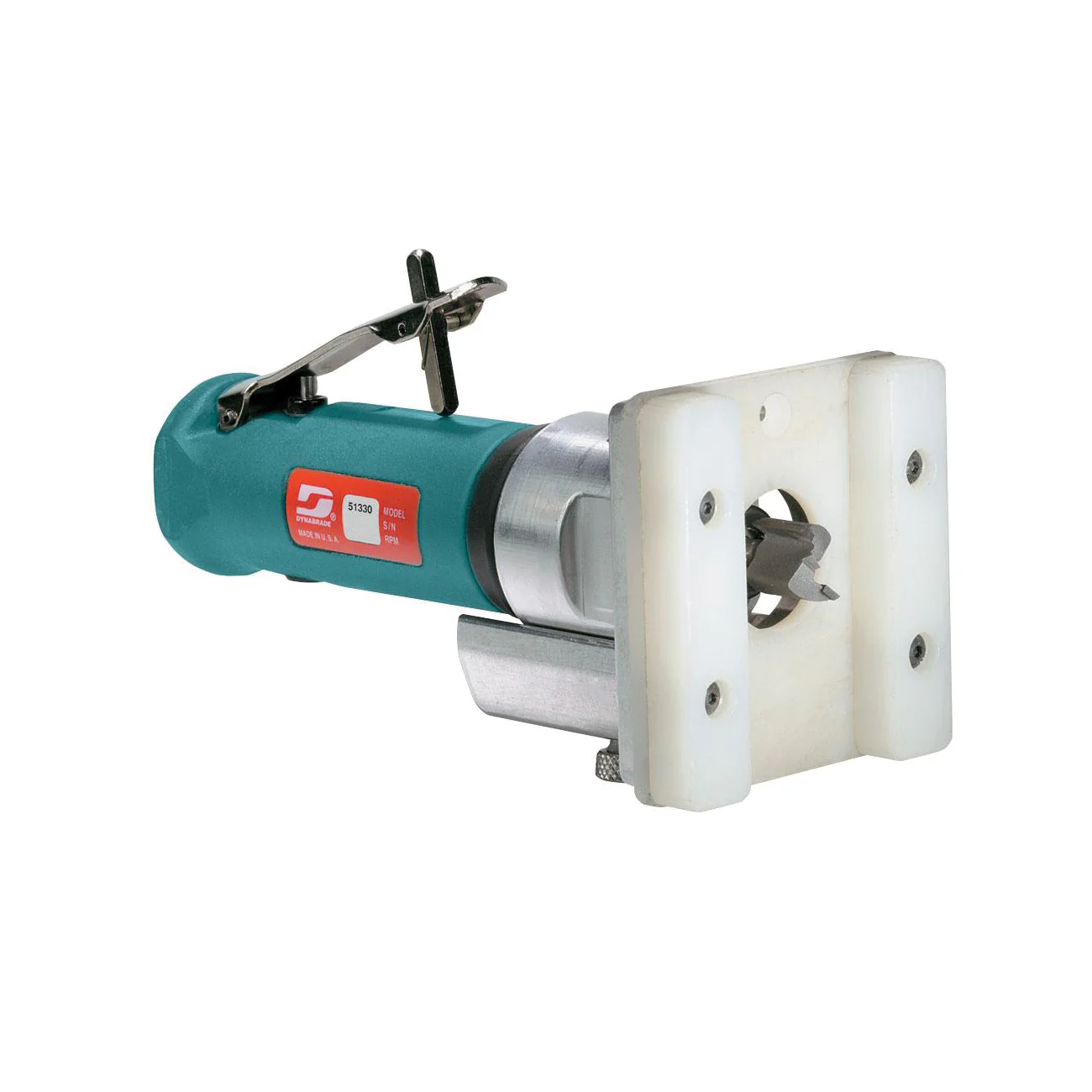 Dynabrade 51330  ~  .7 Hp Router 20000 Rpm Front Exhaust 3/8 Inch-24 Spindle Thread