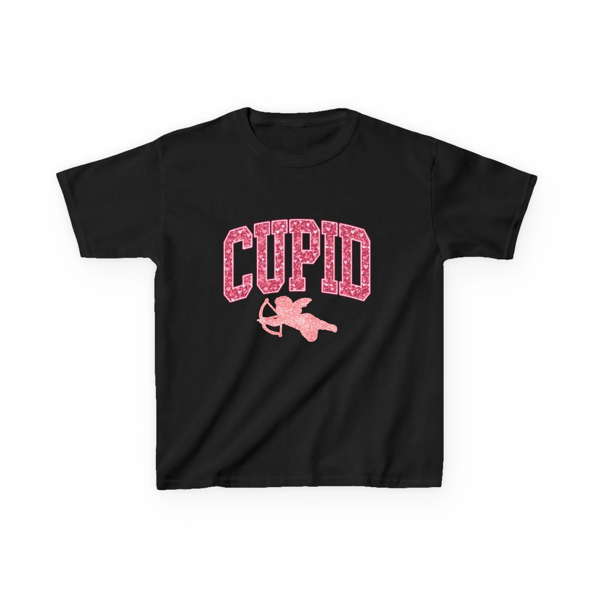 Cupid Kids Tee | Pink Cupid Graphic Valentine's Shirt