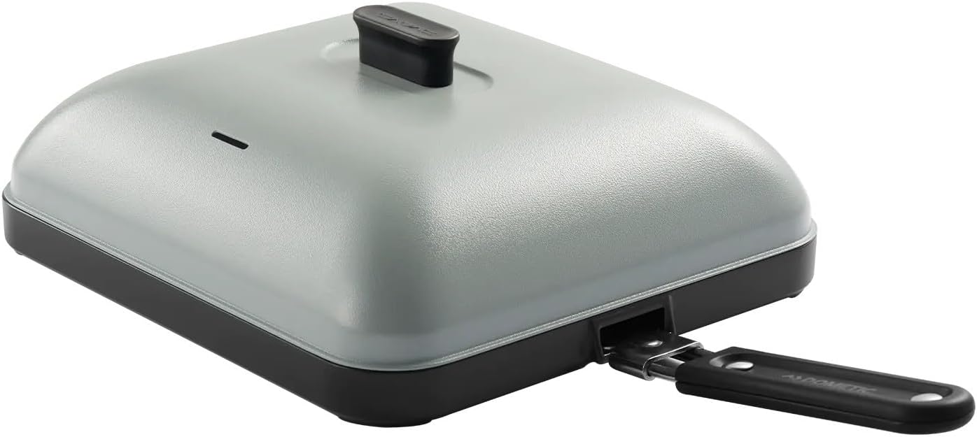 CADAC - 2 Cook 3 Turbo Deluxe und Universelle Grillkuppel - Gas Tischgrill mit 2 Brennern und Aluminium Grilldeckel - Outdoor Campinggrill Set mit Piezo-Zündung und Flammenausfallsicherung - 50mBar