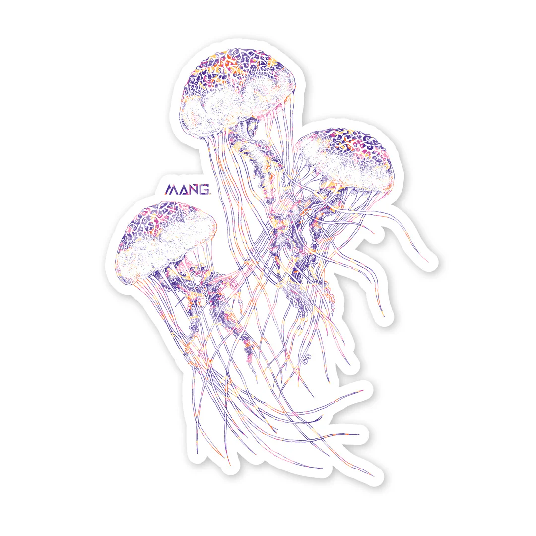 Jellyfish MANG - Sticker