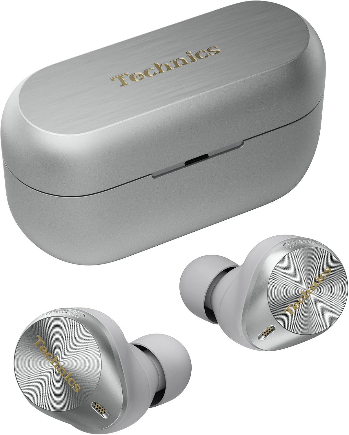 Technics EAH-AZ80E-A Noise Cancelling Wireless Earbuds, Bluetooth, In-Ear Headphones with Microphone, Customizable Fit, Up to 7 Hours Playtime, Midnight Blue