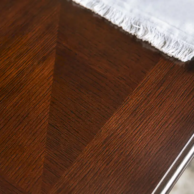 Traditional Dark Walnut Dining Table (60