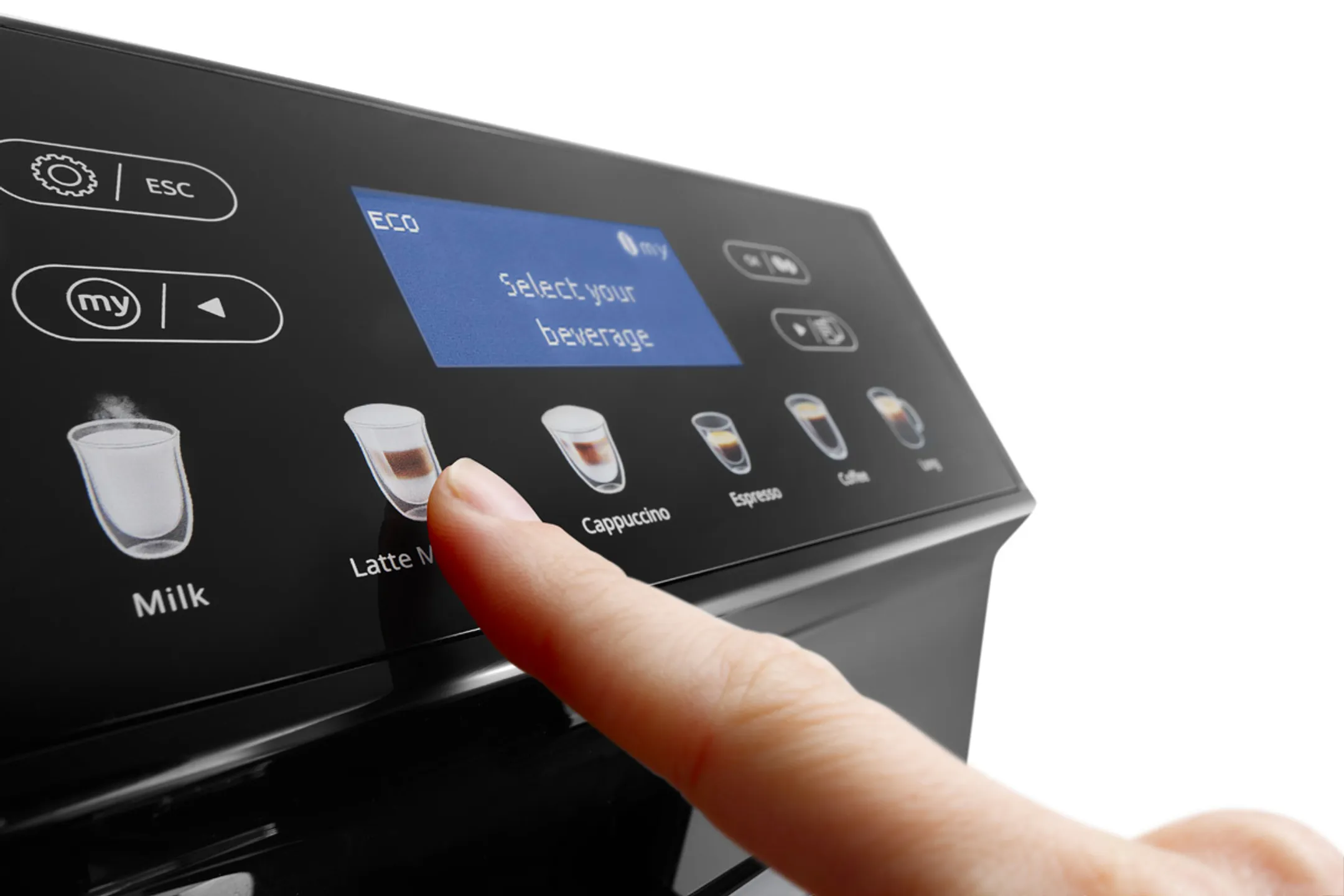 De'Longhi Volautomatische Espressomachine Eletta Cappuccino Evo ECAM46.860.B