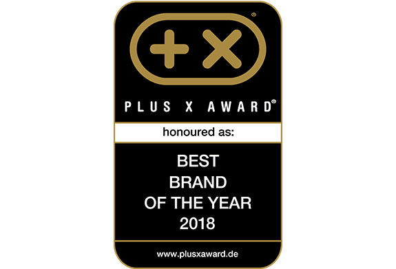 Plus X Award - Mejor marca del año 2018