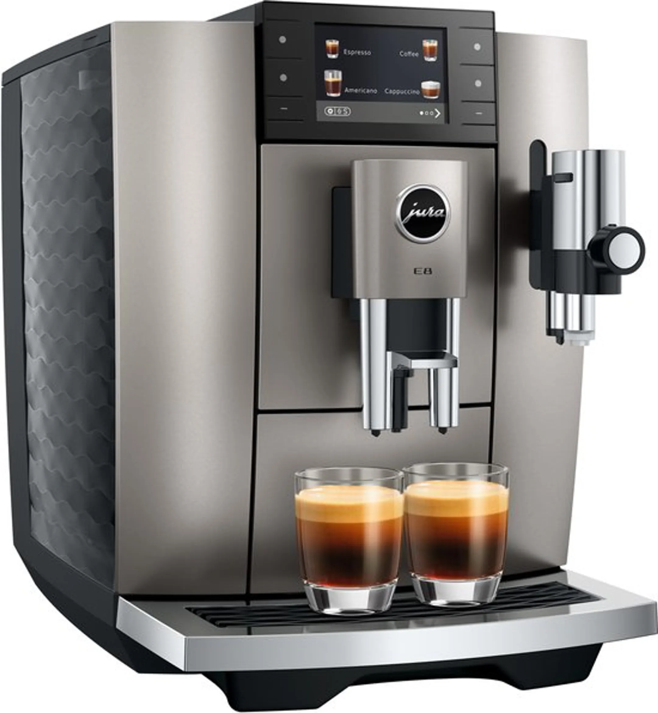 Jura E8 Midnight Silver