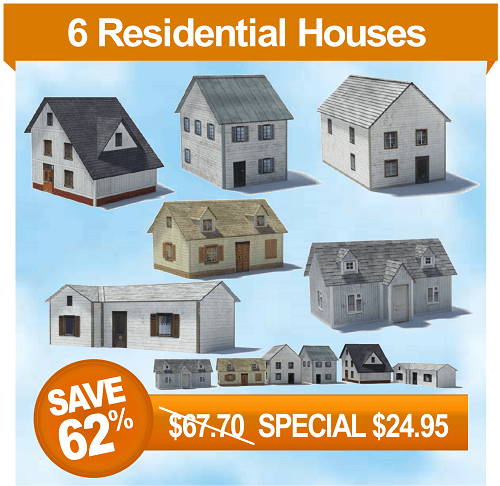 6 House Designs Pack Deal