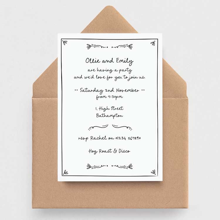 Invitations