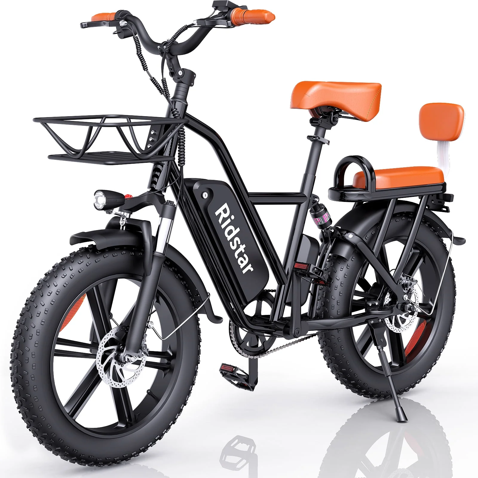 Electric Bike for Adults750W 30-70Miles 48V 15AH Removable Battery Ebike 20