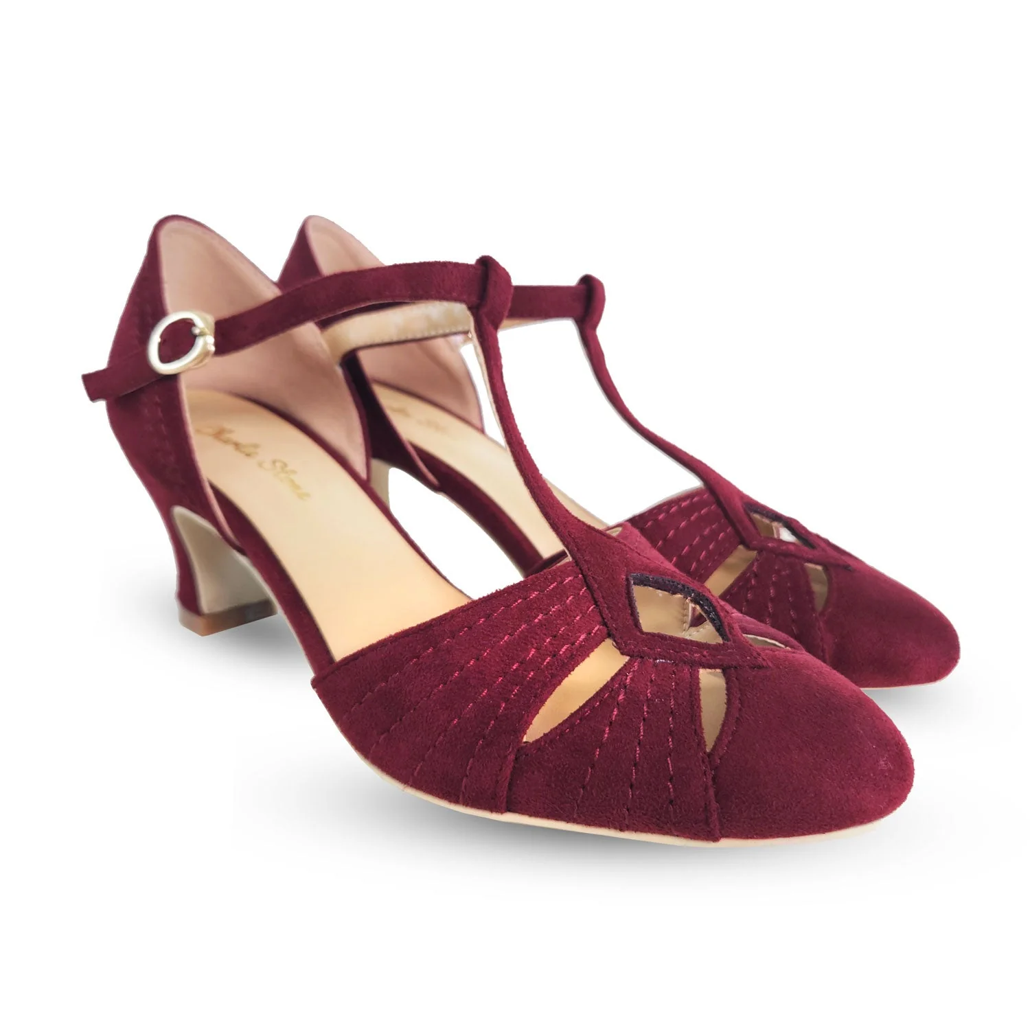 London Suedette Luxe Heels
