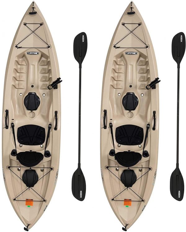 2025 Lifetime 90806 Tamarack Angler 100 Fishing Kayak C 2 Pack (Paddles Included)