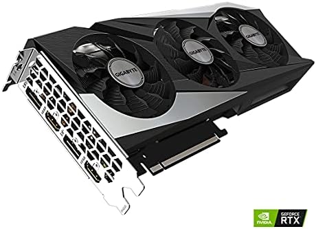 Scheda grafica GIGABYTE GeForce RTX 3060 Gaming OC 12G (REV2.0) del 2025, 3 ventole WINDFORCE, scheda video GV-N3060GAMING OC-12GD da 12 GB e 192 bit GDDR6.