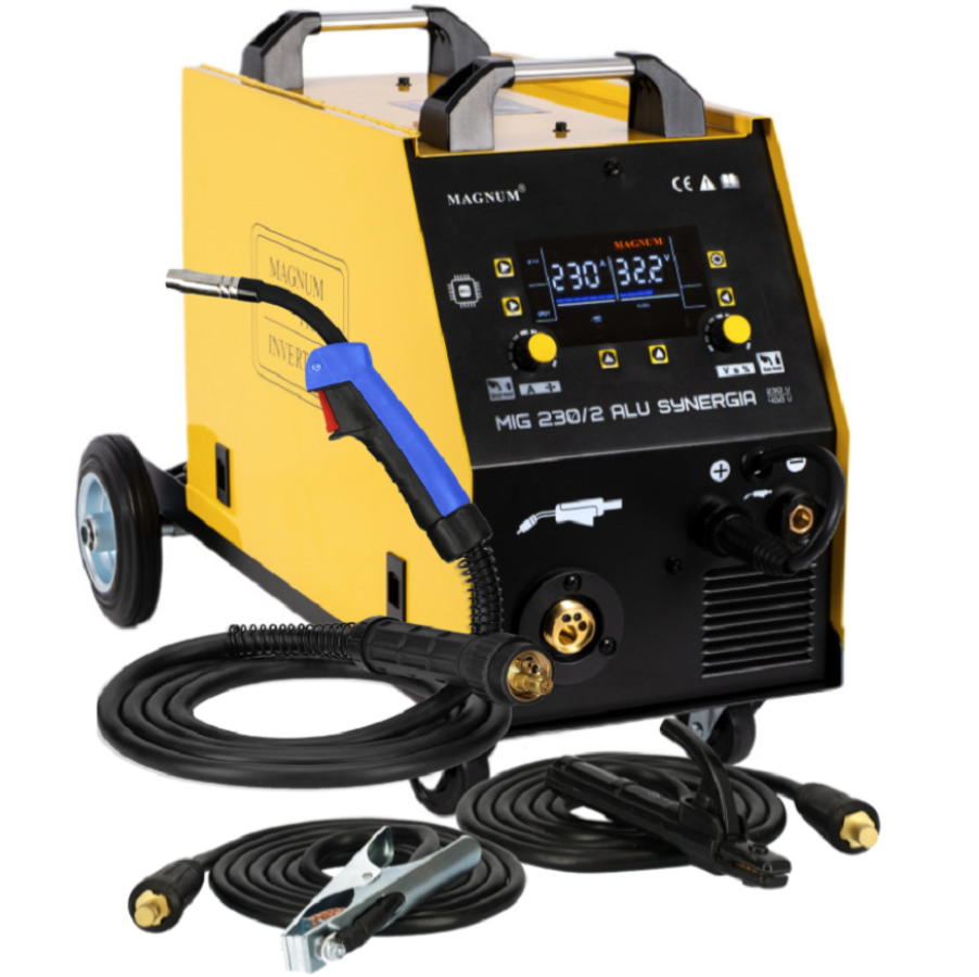 MAGNUM MIG 230/2 Alu Synergia - Spawarka inwertorowa - migomat