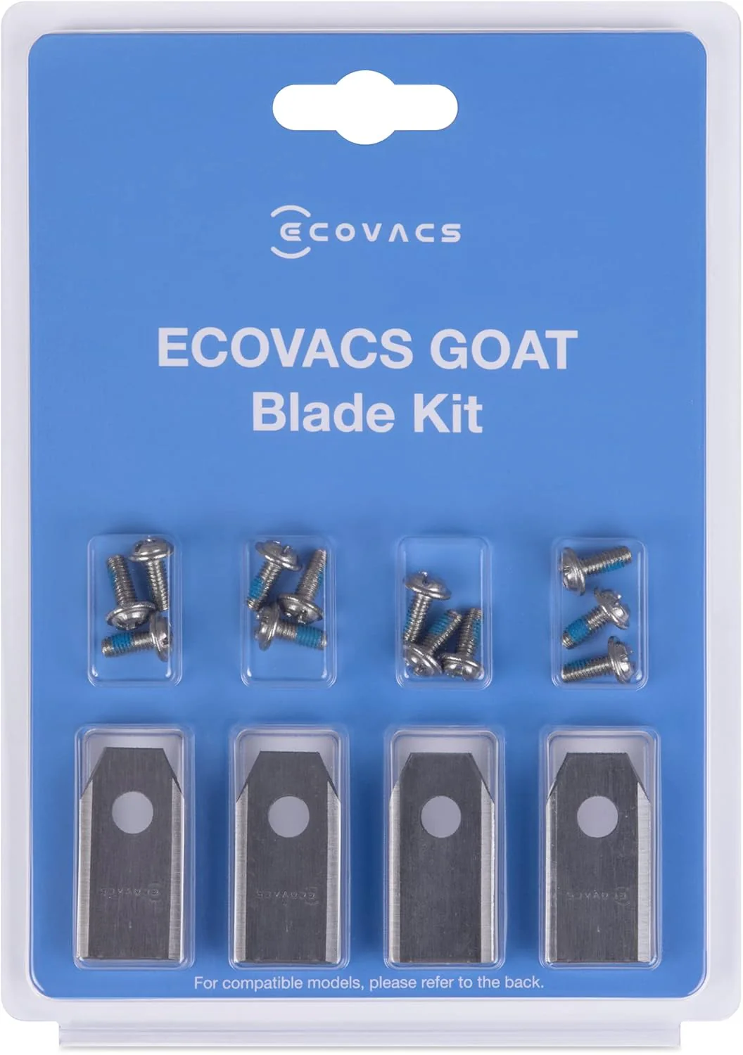 ECOVACS GOAT G1-800 Mhroboter ohne Begrenzungskabel 800㎡, Rasenmher Roboter mit TrueMapping-Multifusionslokalisierung,   Hindernisvermeidung, 16-Zonen-Management, 45% Steigung, Videomanager
