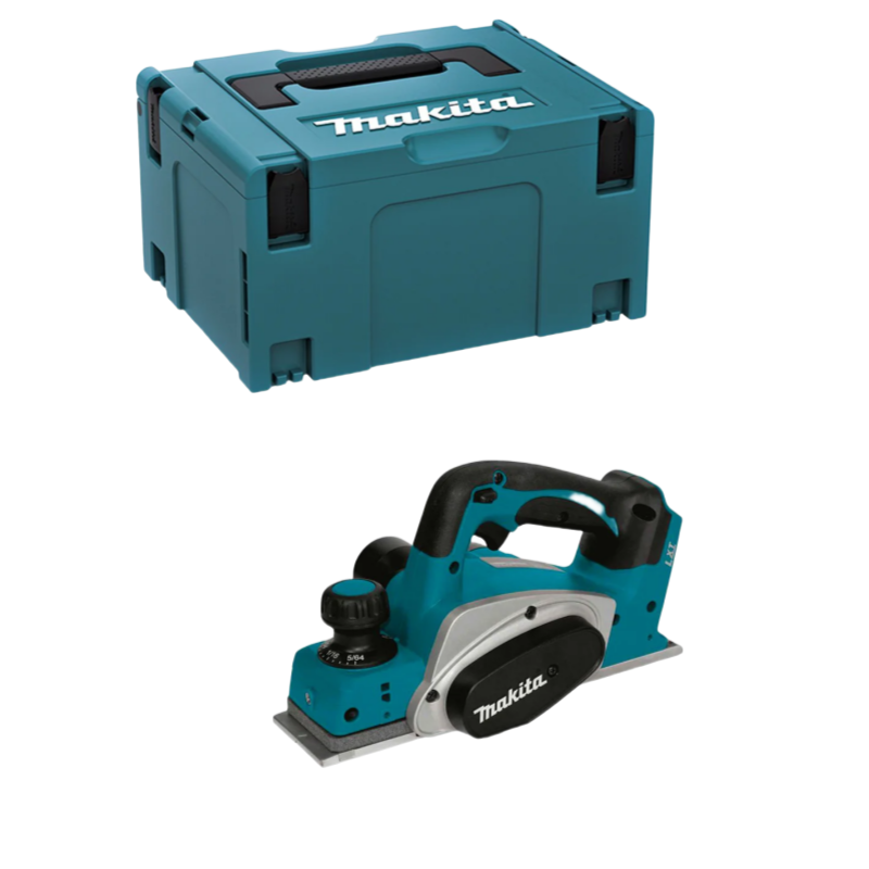 Pialla Makita DKP180ZJ – Solo Corpo con Valigetta MAKPAC 3, Cordless 18V