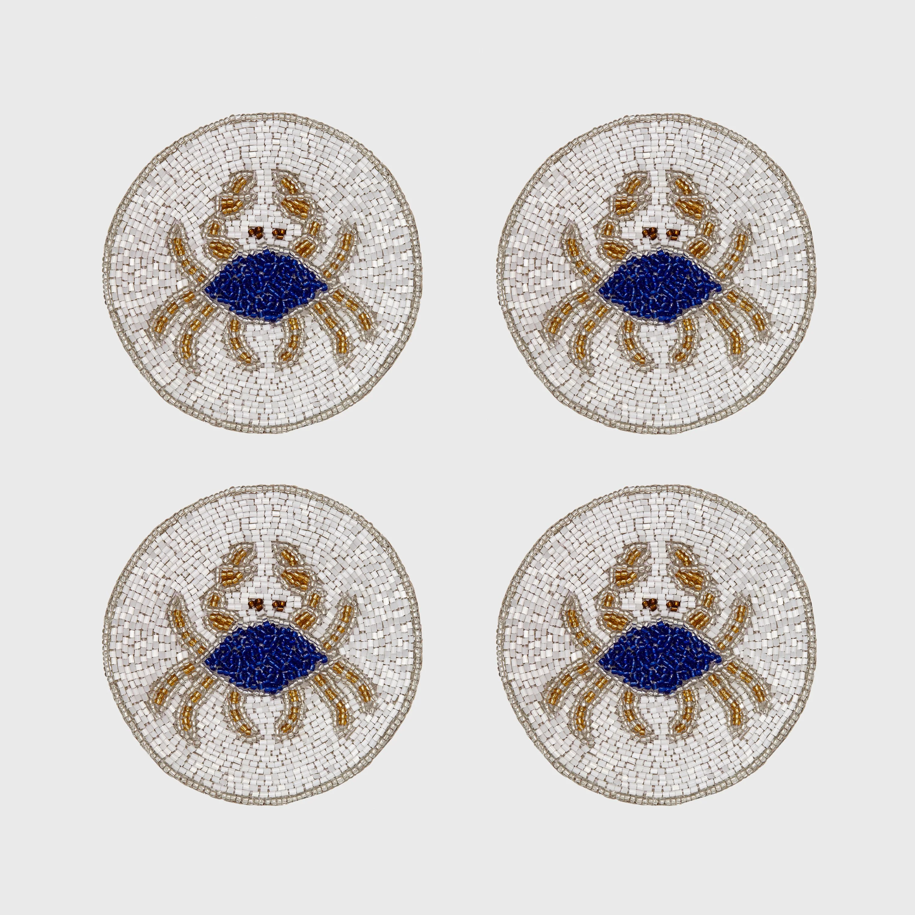 Crab Coaster, Set of 4