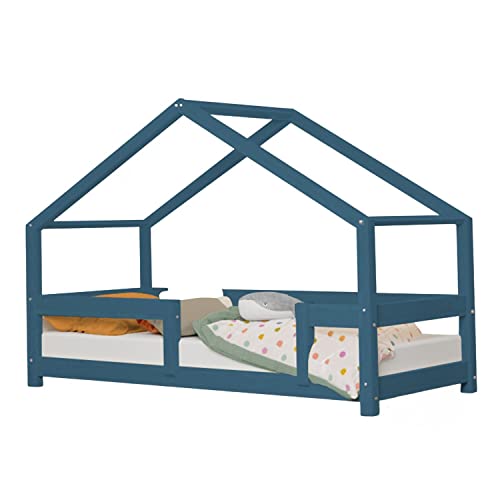 Benlemi Letto per bambini Lucky 120 x 180 Blu marino : Prima infanzia