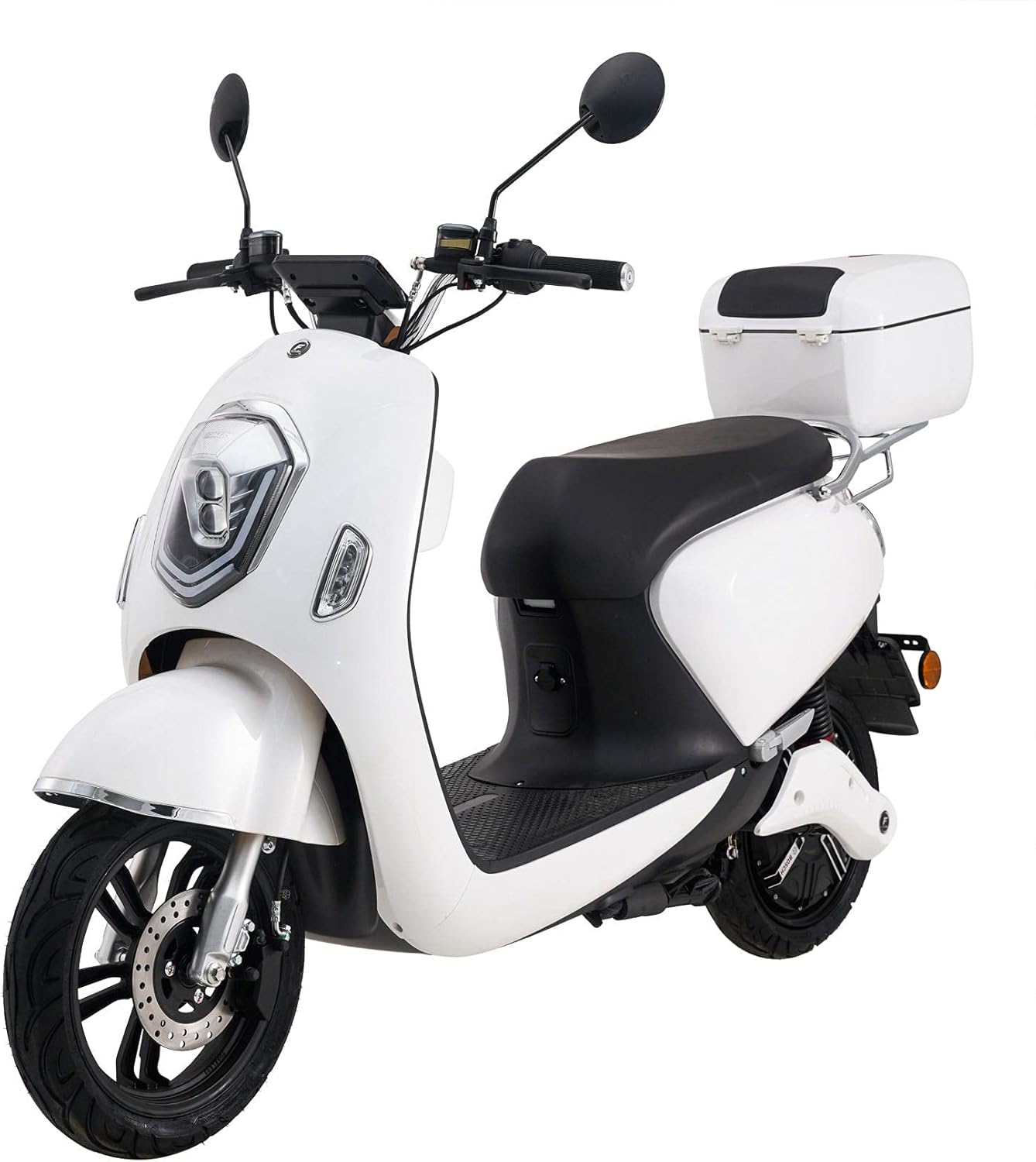 Elektroroller Elettrico 2.0 Li, 3000 Watt, bis zu 60 km Reichweite, E-Scooter, Elektro-Roller, E-Roller mit Straßenzulassung, 25 km/h, herausnehmbarer Lithium-Akku, Produktvideo
