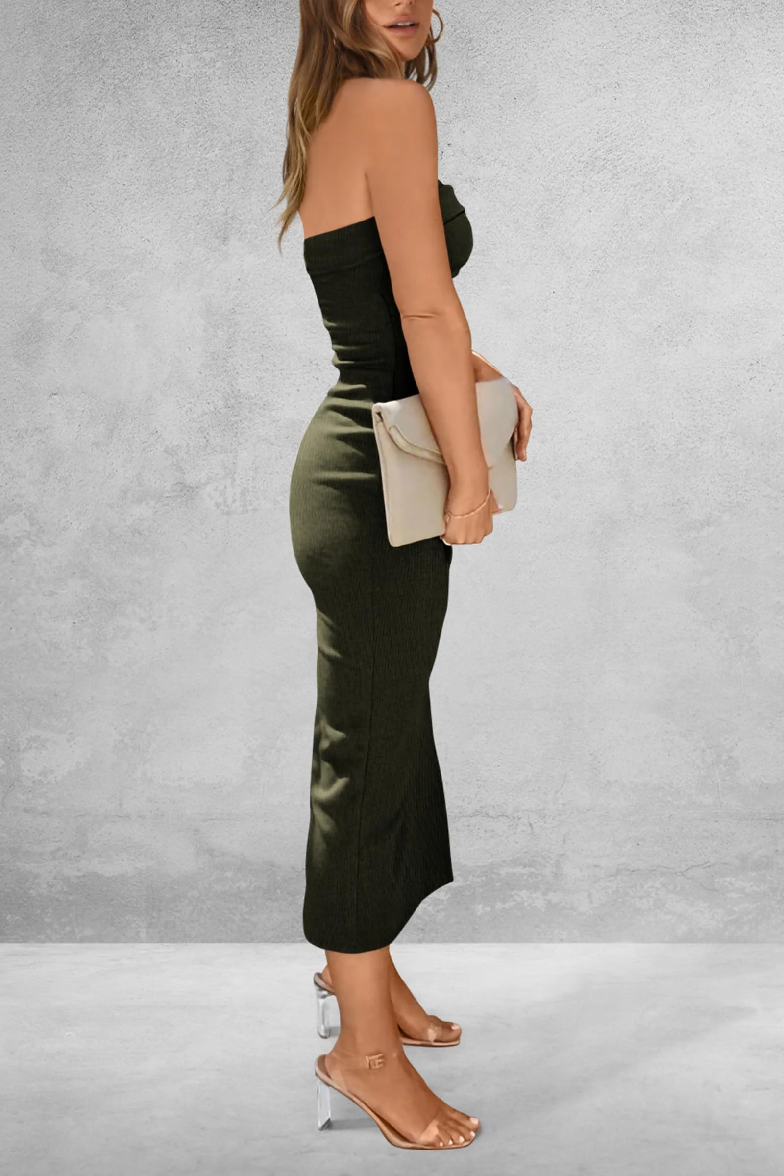 Sabine Tube Midi Dress