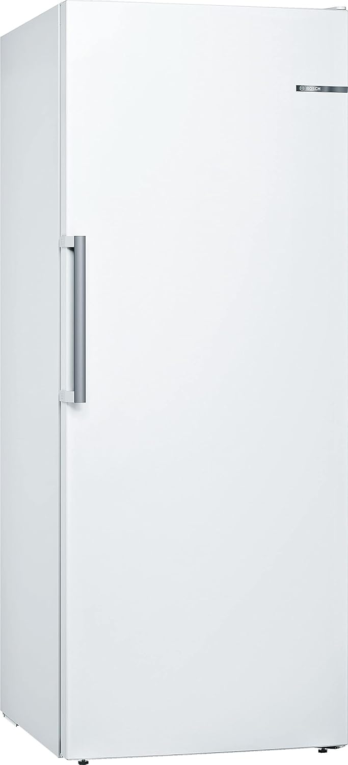 GSN54AWCV Serie 6 - Congelatore XXL, 176 x 70 cm, extra largo, 327 l, NoFrost mai più sbrinare, illuminazione a LED, illuminazione uniforme, spazio BigBox per congelatore grande, bianco