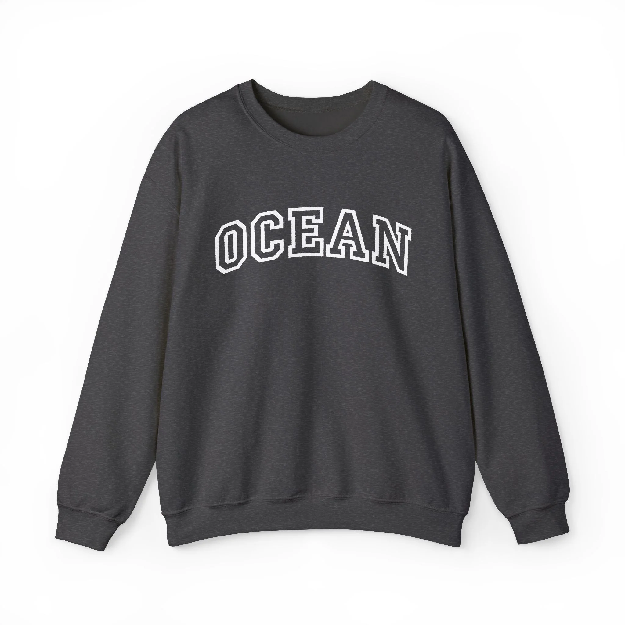 Ocean Crewneck Sweatshirt - Casual Coastal Pullover