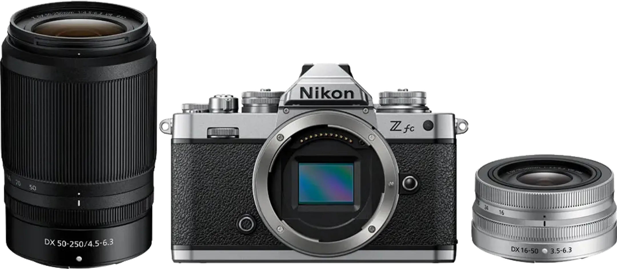 Nikon Z fc + Nikkor DX 16-50 SL + DX 50-250