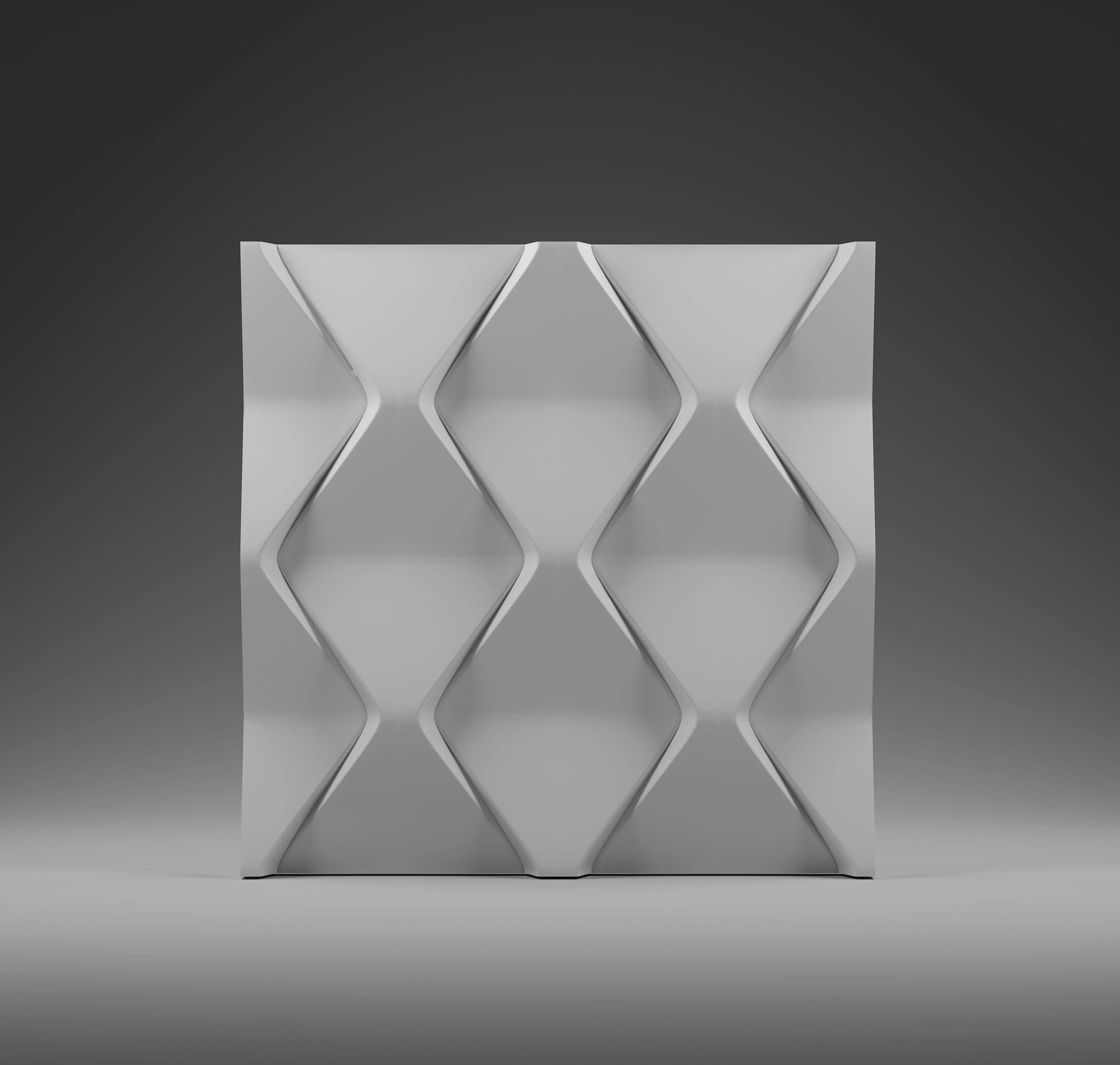 GYPSUM 3D WALL PANEL | ROMBO  0118