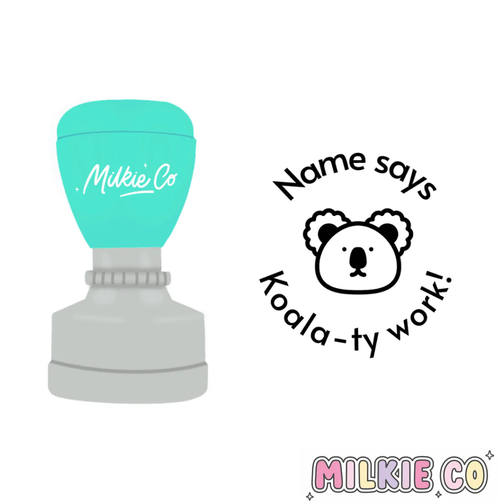 'Koala-ty work' Stamp