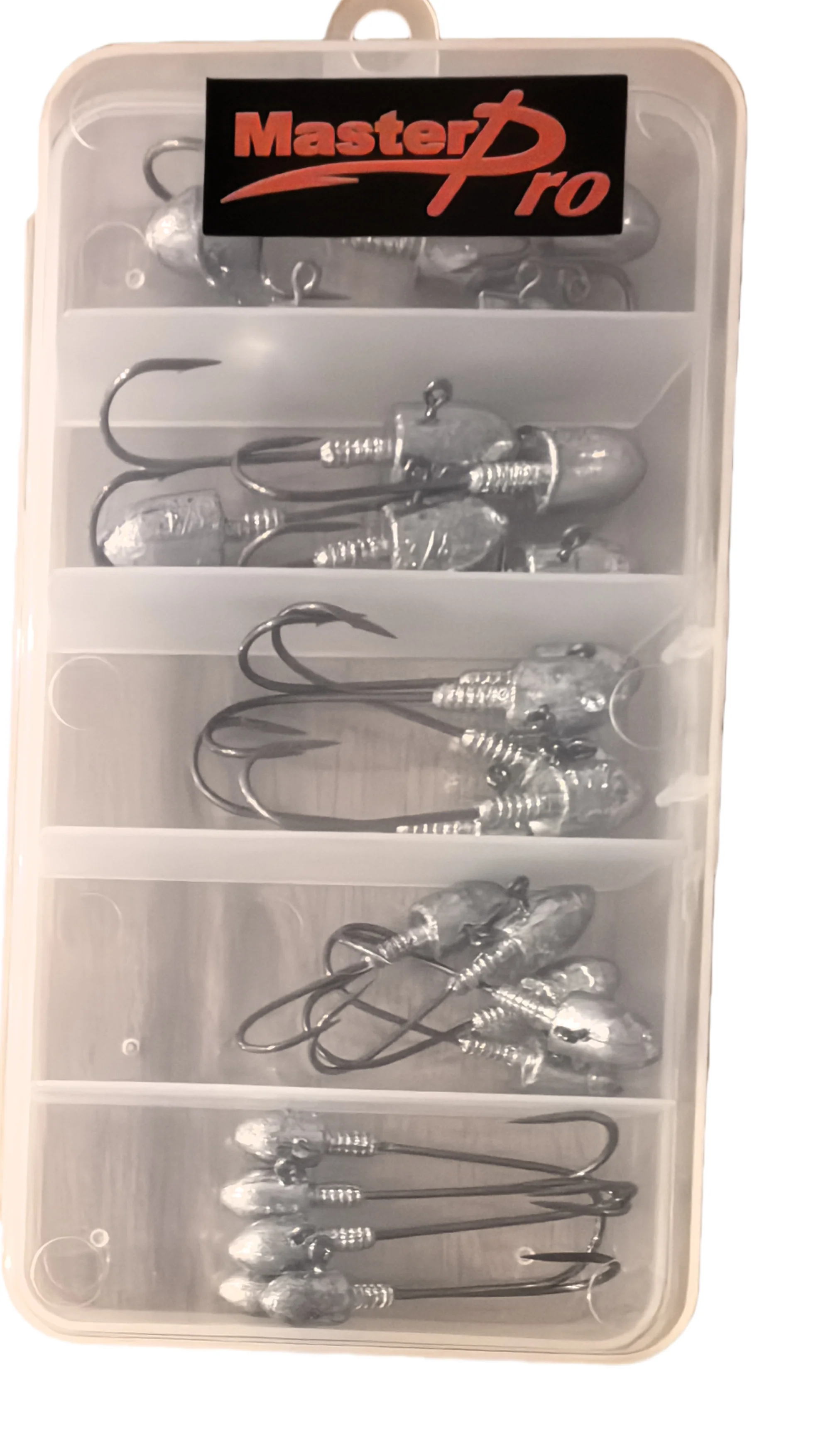 MASTERPRO Inshore Reef Jighead Value Pack �?25pcs For Soft Plastics | Saltwater Heavy (B)
