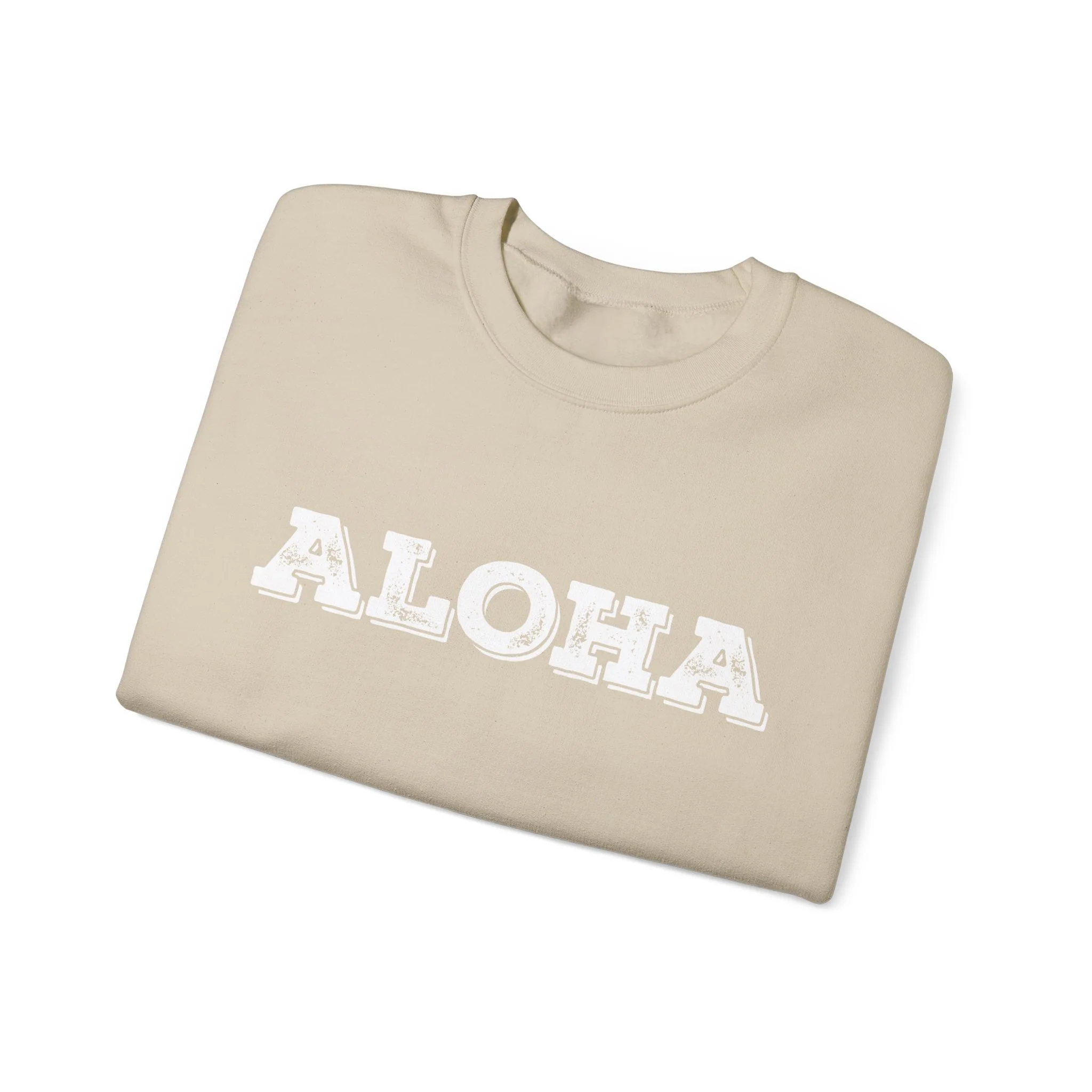 Crewneck Sweatshirt - Classic White Heavy Blend Crewneck